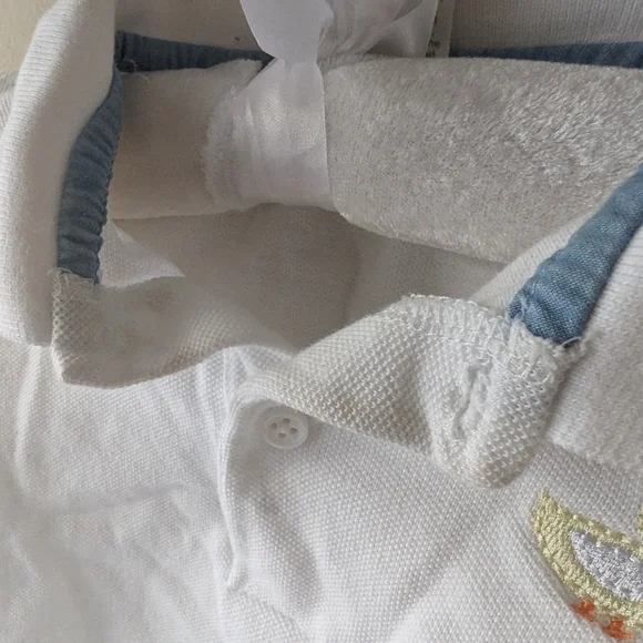 Starting Out Baby Boy White Polo 18M - Picture 6 of 8